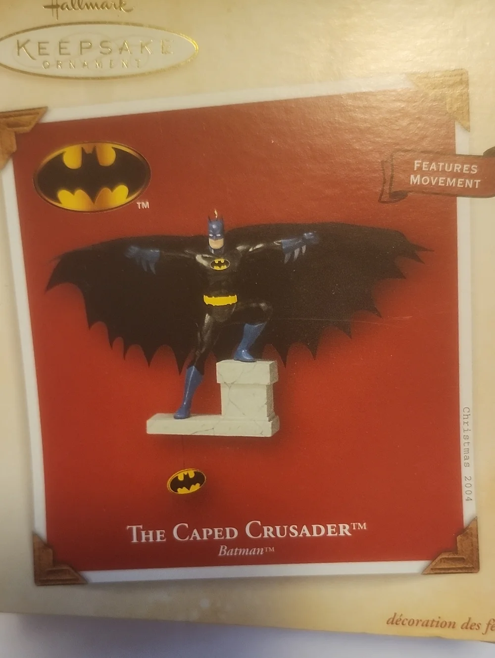 **5 For $20 Hallmark The Caped Crusader Batman Holiday Ornament